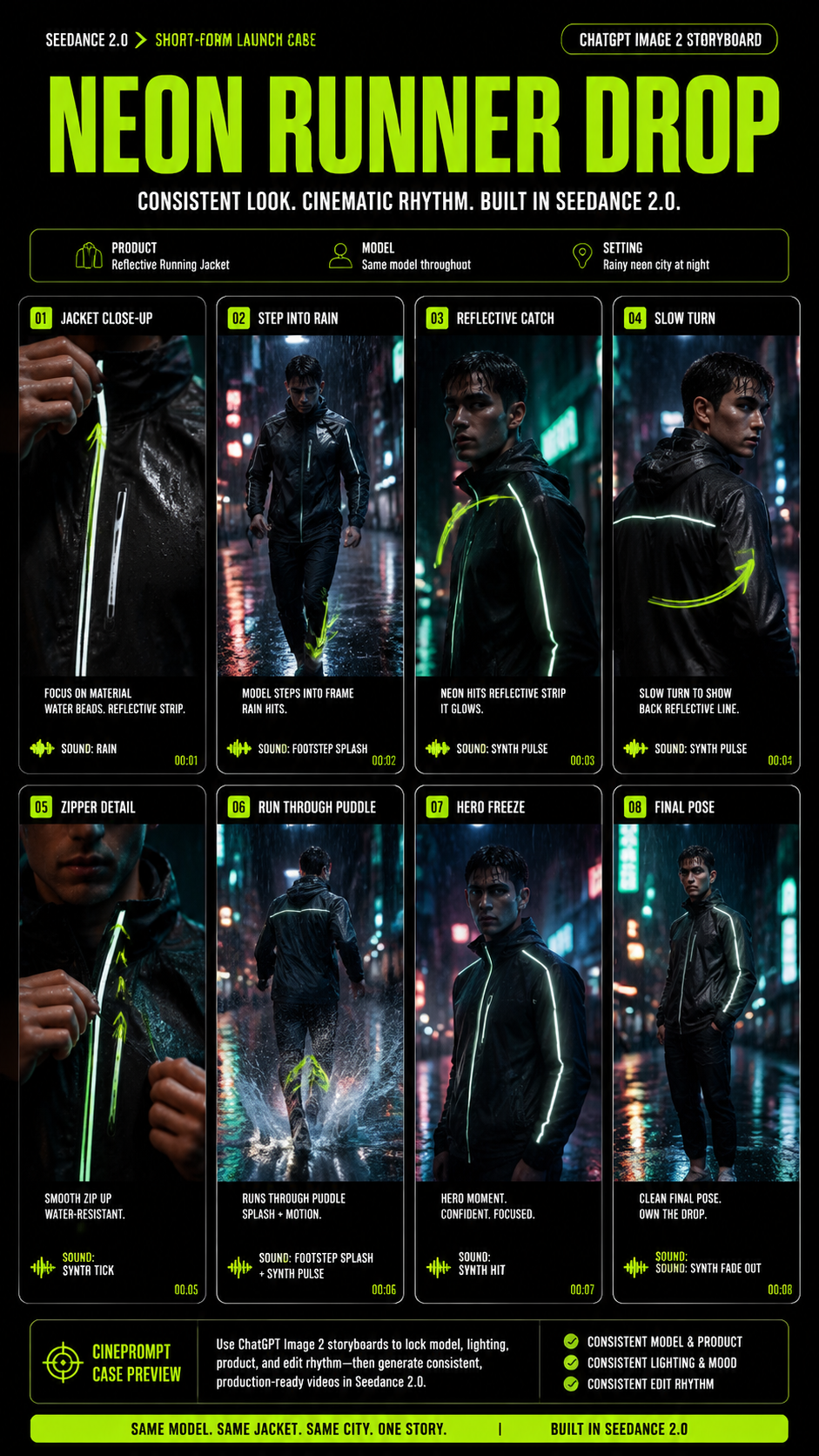 Neon Runner Drop
